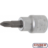 Накрайник на вложка PH2- 10 mm 3/8"- PH2 (2554) - BGS technic