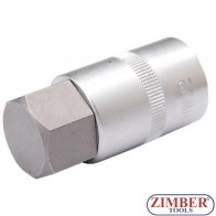 Шестограм на вложка 1/2",  Hexagon 17 mm ( 5184-H17) - BGS technic