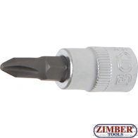 Накрайник на вложка PH2 6.3 mm 1/4" (2488) - BGS technic