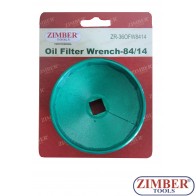 Чашка за маслен филтьр 84-mmм, 14- ъгли. Mercedes-Benz - ZR-36OFW8414 - ZIMBER TOOLS.