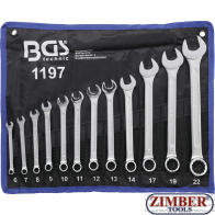 Ключове звездогаечни к-т от  6 - 22 mm | 12 бр. 1197- BGS technic.