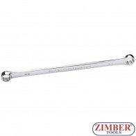 Двоен ключ звезда дълъг XXL 22 x 24 mm (1186-22x24) - BGS technic. 