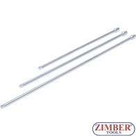 К-т удължение 300 / 380 / 450 mm, 1/4| 3 бр.- 92235 - BGS technic.