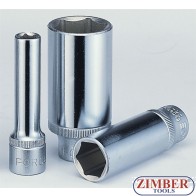 Вложка удължена 1/2" 6-стенна 32-mm - 5457732 - FORCE
