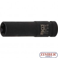 Ударна Е вложка, дълга 1/2, E18 mm- 5204-18 - BGS- technic.