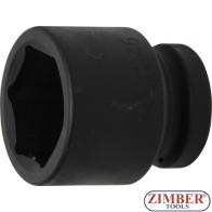 Вложка ударна шестостен 46 mm (1") - 5846 - BGS technic.