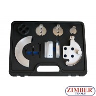 К-т за монтаж на многоканални ремъци 11 части, ZR-36MTTS11 - ZIMBER TOOLS