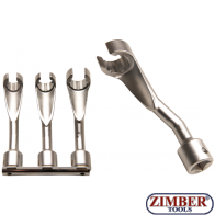 К Т КЛЮЧОВЕ ЗА МОНТАЖ ДЕМОНТАЖ НА ГОРИВНИ ТРЪБОПРОВОДИ 1/2", 14-17-19 mm - 8450-BGS technic.