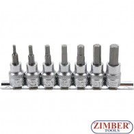 К-т шестограми на вложка  3 - 10 mm  3/8", 7 части . (5107) - BGS technic