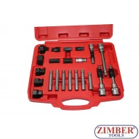К-т за демонтаж на шаибите на алтернатори 22 части, ZT-05075 - SMANN TOOLS