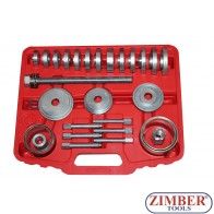 К-т за монтаж и демонтаж на лагери на главини 31-части - ZT-04B1059 - SMANN TOOLS.