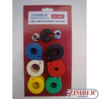 К-т скоби за разглобяване на бързи връзки 9 части, ZR-36DTS09 - ZIMBER-TOOLS