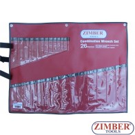 Калъф за ключове 26 части -ZR-30PBCW26- ZIMBER-TOOLS