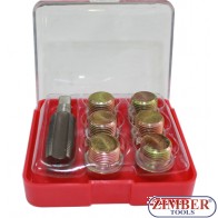 К-т за възстановяване на резби за картер 13mm (ZT-04166) - SMANN TOOLS.