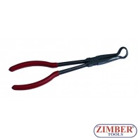 Клещи дългоусти за свещи 18mm, ZR-19PLSP11 - ZIMBER-TOOLS.