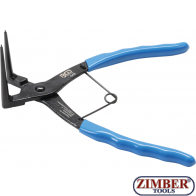 Клещи за вътрешни зегери (криви 90° ) 165 mm. 449 - BGS technic.