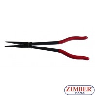 Клещи дългоусти прави 280mm. ZR-19LHSP11 - ZIMBER-TOOLS.