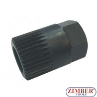 Ключ за алтернатори Н17х33Тх30 mm, VW GOLF, VENTO, PASSAT, AUDI A3, AND VOLVO - ZR-36AW1733 -ZIMBER-TOOLS