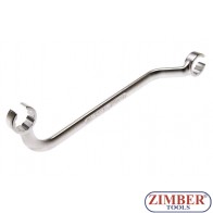 Ключ за инжекторни тръбички 17мм - ZR-41DKR - ZIMBER - TOOLS.