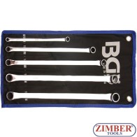 Ключове дълги звезди (XXL) комплект от 8-mm - 19 mm- 5 части -1187 - BGS technic.