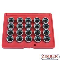 Ключове за секретните болтове на VW, Audi, 20бр - ZR-36WLSRKVA20 - ZIMBER TOOLS.