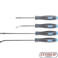 Комплект инструменти за премахване на семеринги, О-пръстени, уплътнения и др - 4-бр. - 9439-BGS technic.