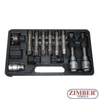 К-т ключове за демонтаж на шайбите на алтернатори 13 бр. ZR-36VBBS12 - ZIMBER-TOOLS