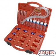 Комплект за тестване на дюзи - диагностика на Common Rail 6 инжектори, ZR-36FMCRAS - ZIMBER-TOOLS.