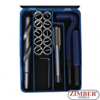 Комплект за възстановяване на резби M14 x 1.5 | 14 части. 9430 - BGS technic.