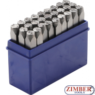 Комплект букви за маркиране 6мм-2033-BGS technic