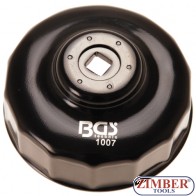 Чашка за маслен филтър за Mercedes-Benz 14-стенна Ø 84 mm. - 1007 - BGS technic.
