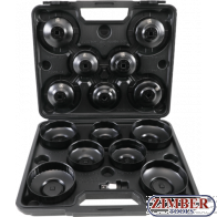 К-т чашки за маслен филтър 15 части (91036) - BGS technic