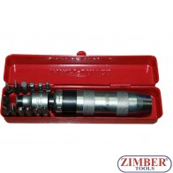 Отвертка ударна с накрайници к-т 13 части - ZIMBER-TOOLS  (ZR-14ID121301)