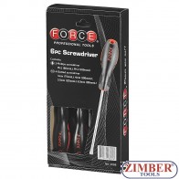 Отвертки к-т 6части, 2068 - Force.