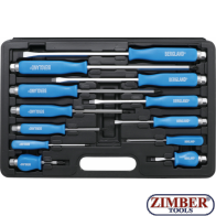 Отвертки ударни к-т 12 части - 7890 - BGS technic