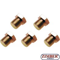 Пробки за картер M15x 1.5 mm 5 бр.  (126-SM15) - BGS technic