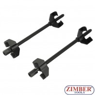 К-т скоби за демонтиране на пружини (макферсон) 370мм - ZT-04023 - SMANN TOOLS