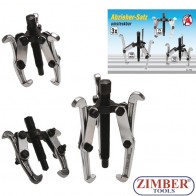 Скоба за лагери , 2/3- челюсти| 150 / 100 / 75 mm, к-т 3 бр.- 7730- BGS technic. 