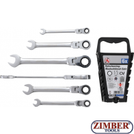 Ключове с тресчотка чупещи 8-19 mm к-т 6 бр .30004 - BGS technic.