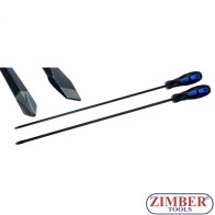 Комплект дълги отвертки, XXL 450 mmL-2-бр- 730 - BGS technic