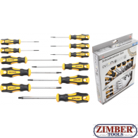 Отвертки комплект  T-Star (for Torx) T6 - T40, 11 части (7844) - BGS technic