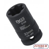 Вложка за спирачни апарати Audi 22мм. S5 / Q5, 6706 -BGS technic.