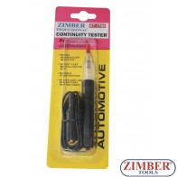 Тестер за крушки и предпазители, ZL-1788- ZIMBER TOOLS