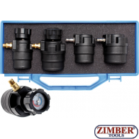 Комплект инструменти за тестване на турбо системи | 55 - 60 - 65 - 70 mm- 8958- BGS technic.