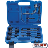 Комплект накрайници за смяна на масло на скоростни кутии 13-части  -   9992-4 - BGS- technic.