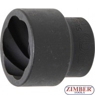 Вложка екстрактор за отвиване на повредени болтове и гайки 36 mm (3/4") - 5268-36 - BGS technic.