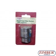 Вложка за дизелов горивен филтър за Citroen, Peugeot  Двигатели 2.0, 2.2 HDi , ZR-36DFFS - ZIMBER TOOLS.