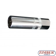 Вложка за свещи 3/8", 14мм с магнит за Bmw (ZR-04SPSTM3814) - ZIMBER-TOOLS