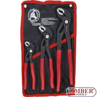 К-кт клещи тип Гарги 175 / 240 / 300 mm. 3б. - 75209 - BGS technic.