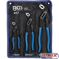 К-кт клещи тип Гарги 175 / 250 / 300 mm. 3бр.  (457) - BGS technic
